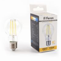 Лампа светодиодная led Feron LB-615 Шар E27 15Вт 2700K