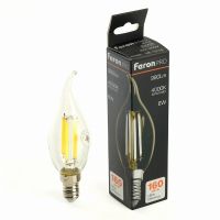 Лампа светодиодная led Feron.PRO LB-1216 Свеча на ветру E14 6Вт 175-265В 4000K 51263