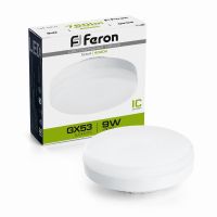 Лампа светодиодная led Feron LB-452 GX53 9Вт 4000K Лампа светодиодная led Feron LB-452 GX53 9Вт 4000K