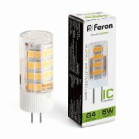 Лампа светодиодная led Feron LB-432 G4 5Вт 4000K