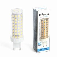 Лампа светодиодная led Feron LB-437 G9 15Вт 6400K