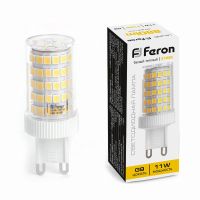 Лампа светодиодная led Feron LB-435 G9 11Вт 2700K Лампа светодиодная led Feron LB-435 G9 11Вт 2700K
