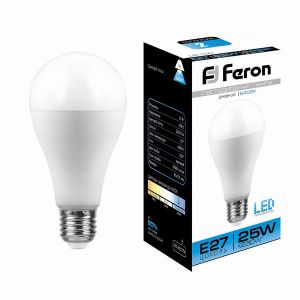Лампа светодиодная led Feron LB-100 Шар E27 25Вт 6400K 25792