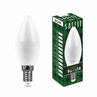 Лампа светодиодная led SAFFIT SBC3709 Свеча E14 9Вт 4000K