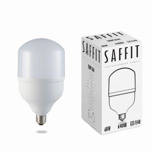 Лампа светодиодная led SAFFIT SBHP1060 E27-E40 60Вт 6400K 55097