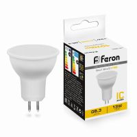 Лампа светодиодная led Feron LB-960 MR16 G5.3 13Вт 2700K Лампа светодиодная led Feron LB-960 MR16 G5.3 13Вт 2700K