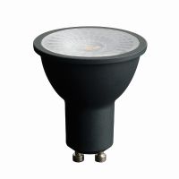 Лампа светодиодная led Feron.PRO LB-1607 GU10 7Вт 175-265В 4000K в черном корпусе 48957