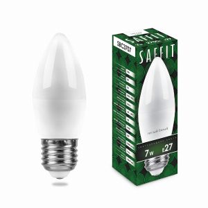 Лампа светодиодная led SAFFIT SBC3707 Свеча E27 7Вт 2700K 55032