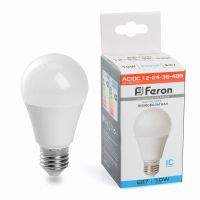 Лампа светодиодная led низковольтная Feron LB-192 Шар E27 10Вт 6400K 48732
