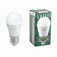 Лампа светодиодная led SAFFIT SBG4515 Шарик E27 15Вт 6400K