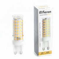 Лампа светодиодная led Feron LB-434 G9 9Вт 2700K Лампа светодиодная led Feron LB-434 G9 9Вт 2700K