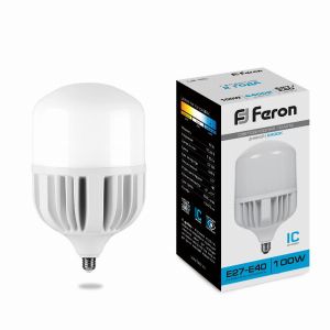 Лампа светодиодная led Feron LB-65 E27-E40 100Вт 6400K 25827