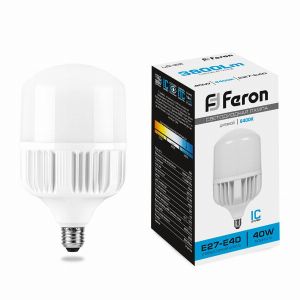 Лампа светодиодная led Feron LB-65 E27-E40 40Вт 6400K 25538
