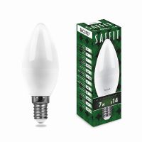 Лампа светодиодная led SAFFIT SBC3707 Свеча E14 7Вт 6400K