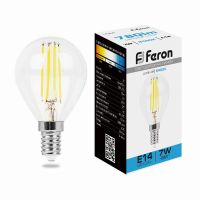 Лампа светодиодная led Feron LB-52 Шарик E14 7Вт 6400K