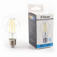 Лампа светодиодная led Feron LB-613 Шар E27 13Вт 6400K