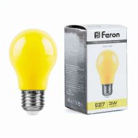 Лампа светодиодная led Feron LB-375 E27 3Вт желтый Лампа светодиодная led Feron LB-375 E27 3Вт желтый