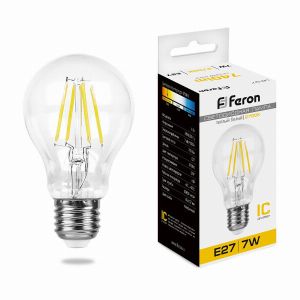 Лампа светодиодная led Feron LB-57 Шар E27 7Вт 2700K 25569