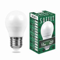 Лампа светодиодная led SAFFIT SBG4511 Шарик E27 11Вт 2700K