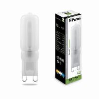 Лампа светодиодная led Feron LB-431 G9 7Вт 4000K