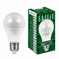 Лампа светодиодная led SAFFIT SBA7035 Шар E27 35Вт 2700K
