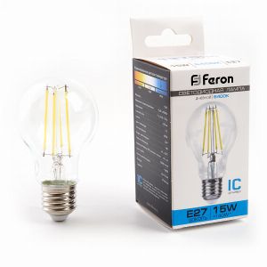 Лампа светодиодная led Feron LB-615 Шар E27 15Вт 6400K 48284