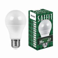 Лампа светодиодная led SAFFIT SBA6525 Шар E27 25Вт 2700K