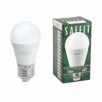 Лампа светодиодная led SAFFIT SBG4515 Шарик E27 15Вт 4000K
