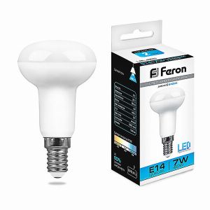 Лампа светодиодная led Feron LB-450 E14 7Вт 6400K 25515