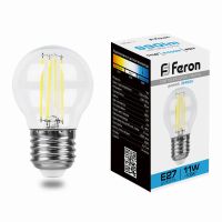 Лампа светодиодная led Feron LB-511 Шарик E27 11Вт 6400K Лампа светодиодная led Feron LB-511 Шарик E27 11Вт 6400K