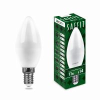 Лампа светодиодная led SAFFIT SBC3711 Свеча E14 11Вт 2700K