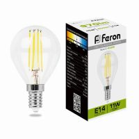Лампа светодиодная led Feron LB-511 Шарик E14 11Вт 4000K Лампа светодиодная led Feron LB-511 Шарик E14 11Вт 4000K