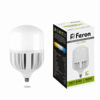 Лампа светодиодная led Feron LB-65 E27-E40 60Вт 4000K