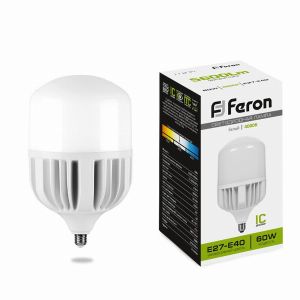 Лампа светодиодная led Feron LB-65 E27-E40 60Вт 4000K 25821