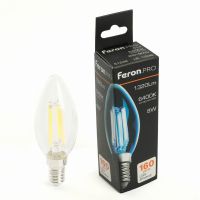 Лампа светодиодная led Feron.PRO LB-1208 Свеча E14 1320LM 8Вт 175-265В 6400K 51249