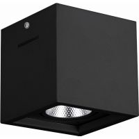 Светодиодный led светильник Feron AL522 накладной 15Вт 4000K черный поворотный 32470