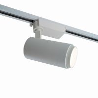 Светодиодный led светильник Feron AL137 трековый однофазный на шинопровод 30Вт 4000K белый изменяемый угол освещения 15-60град 51177