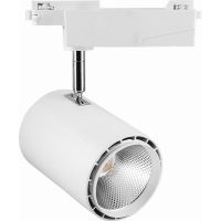 Светодиодный светильник Feron AL104 трековый однофазный на шинопровод 40Вт 4000K, 35 градусов, белый