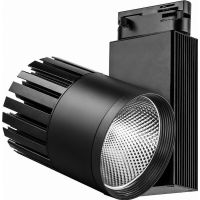 Светодиодный светильник Feron AL105 трековый на шинопровод 30Вт 4000K, 35 градусов, черный,  3-х фазный