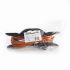 Удлинитель-шнур на рамке 1-местный c/з Stekker, HM02-01-10, 10м, 3*0,75, серия Home, оранжевый 39494