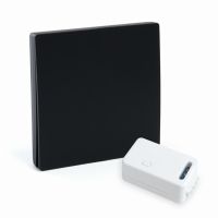 Выключатель беспроводной FERON TM181 230В 500Вт одноклавишный с радиочастотным контроллером LD100 черный 50507 Выключатель беспроводной FERON TM181 230В 500Вт одноклавишный с радиочастотным контроллером LD100 черный 50507