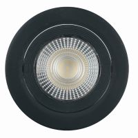 Светодиодный led светильник Feron.ONE AL540 встраиваемый 12Вт 4000K черный 'круг' 52051