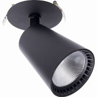 Светодиодный светильник Feron AL181 встраиваемый 20Вт 4000K черный Светодиодный светильник Feron AL181 встраиваемый 20Вт 4000K черный