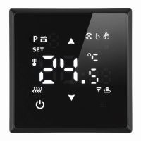 Терморегулятор Втi-Fi (механизм) 250В 3500Вт серия Эмили RSВт00-5119-05 черный уголь soft touch 50377 Терморегулятор Втi-Fi (механизм) 250В 3500Вт серия Эмили RSВт00-5119-05 черный уголь soft touch 50377