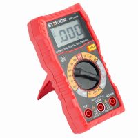 MTM HT108 Мультиметр цифровой 2000 отсчетов 2 батареи тип ААА 15В ручная регулировка красный TM STEKKER 49993
