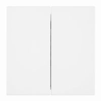 Выключатель 2-клавишный (механизм) 250В 10А серия Мия RSВт10-3104-01 белая магнолия 50429