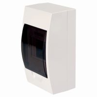 EBX50-5/04-50 Бокс настенный 4 модуля белый пластик IP50 серия ArcaLight 50518