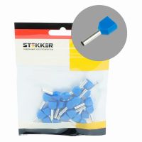 LD406-2512 Наконечник штыревой втулочный изолированный НШВИ(2) 25-12 (DIY упаковка 25 шт) 50710 LD406-2512 Наконечник штыревой втулочный изолированный НШВИ(2) 25-12 (DIY упаковка 25 шт) 50710