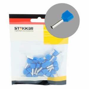 LD406-2512 Наконечник штыревой втулочный изолированный НШВИ(2) 25-12 (DIY упаковка 25 шт) 50710