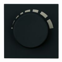 Выключатель диммирующий (механизм) 250В 1200Вт серия Мия RSВт10-3106-05 черный бархат 50568